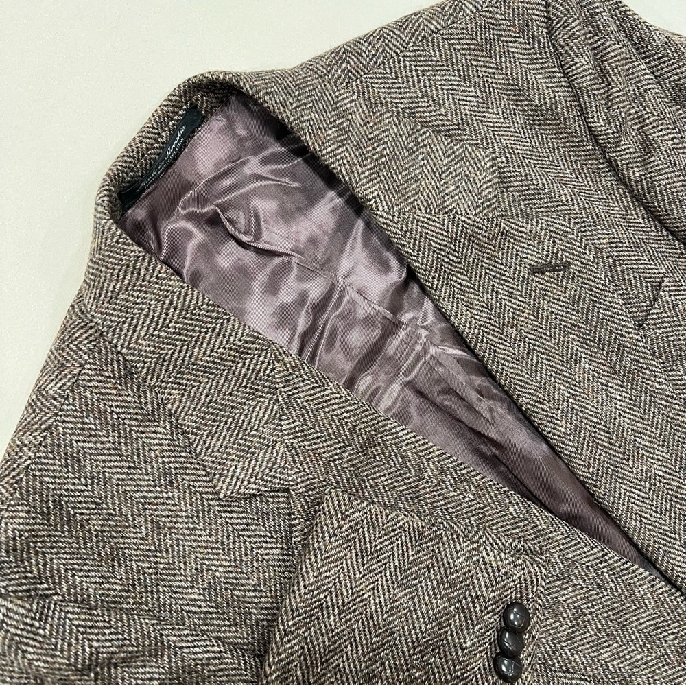 Trotters Club Wool Brown Classic Suit Jacket or Blazer Men Size R40